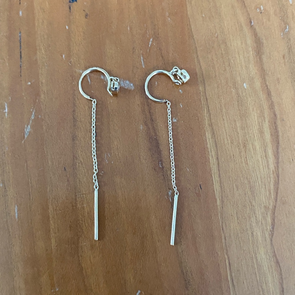Scosha Diamond Threader Earrings